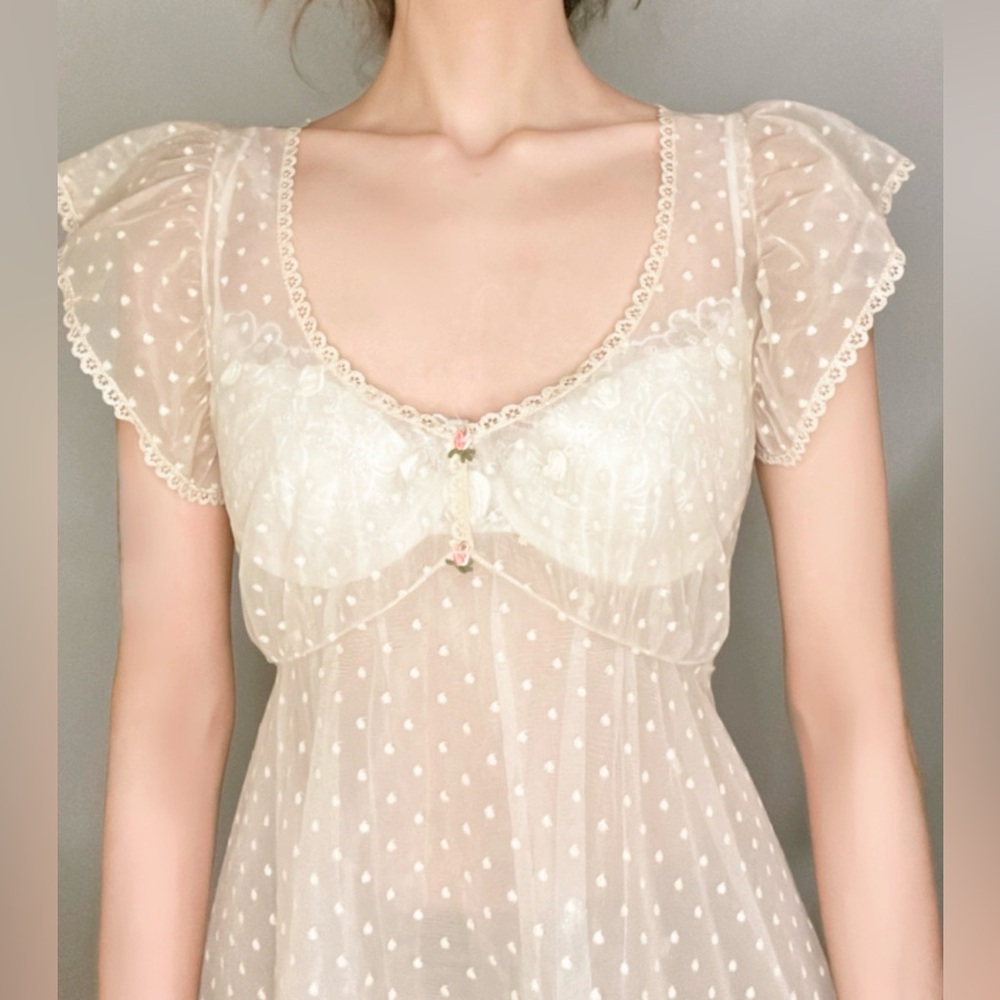 Vintage babydoll top